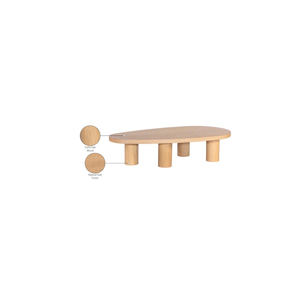 Beekman Oak Coffee Table