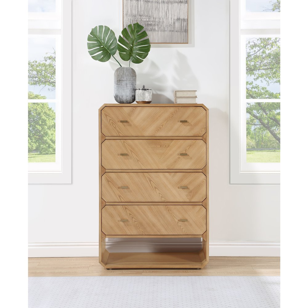 Parker Natural Ash Veneer Chest