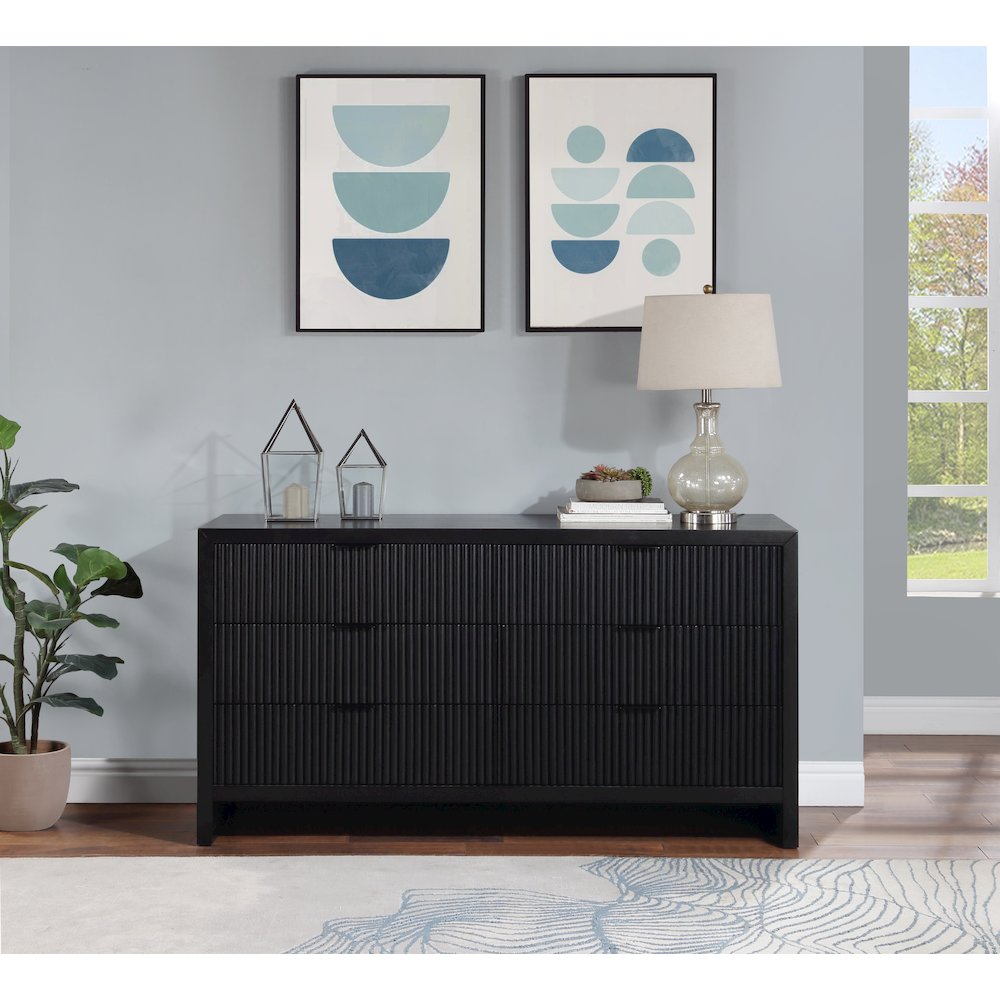 Fairfax Black Dresser
