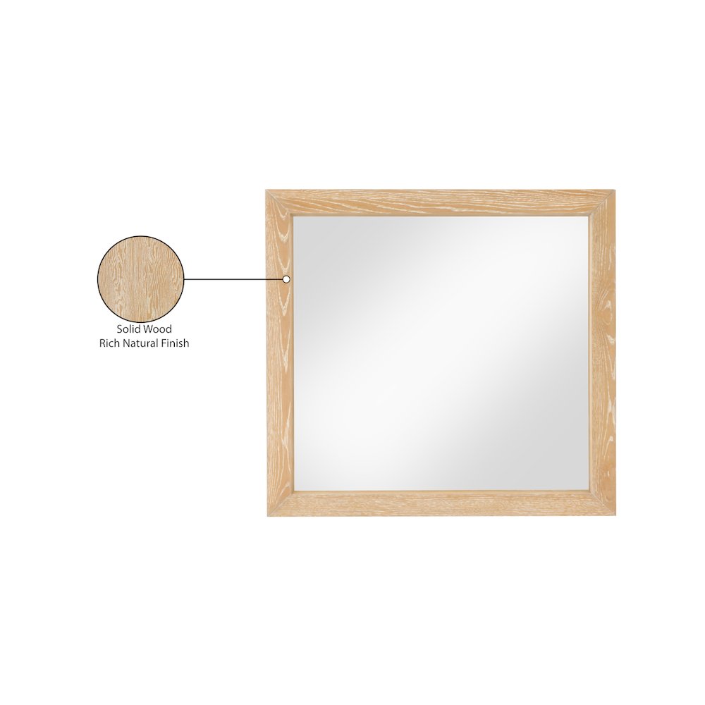 Fairfax Natural Mirror