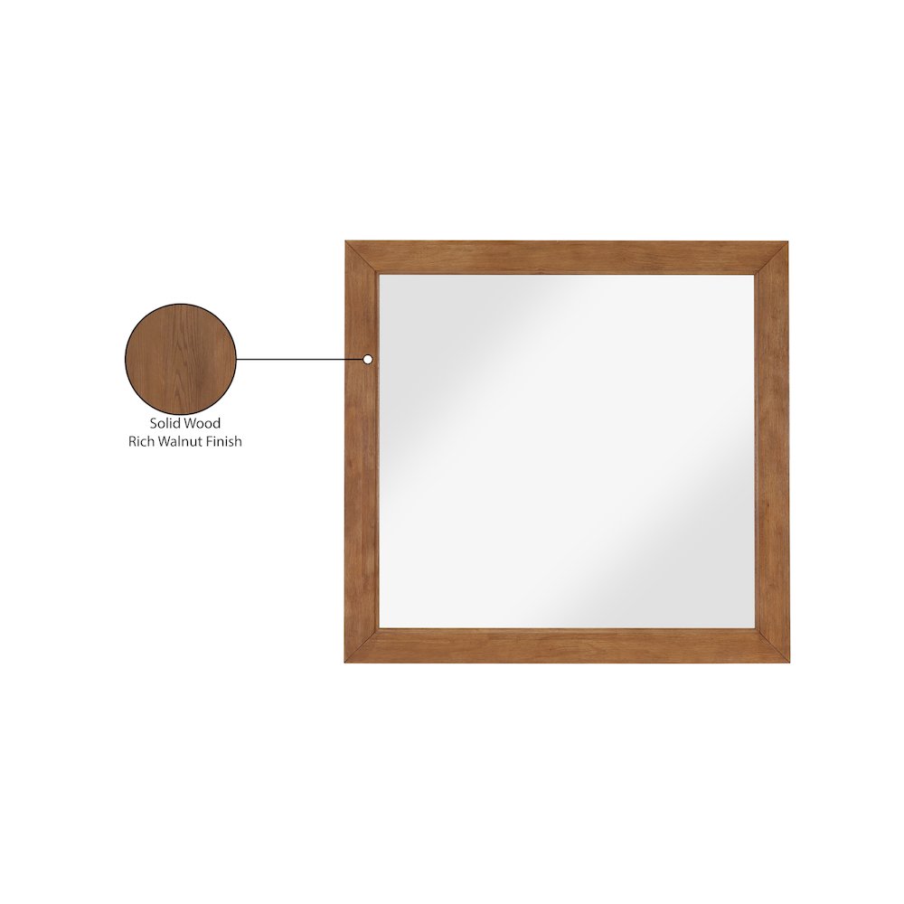 Fairfax Walnut Mirror