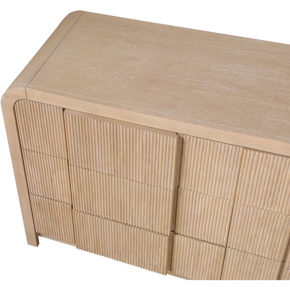 Fluted Natural Dresser