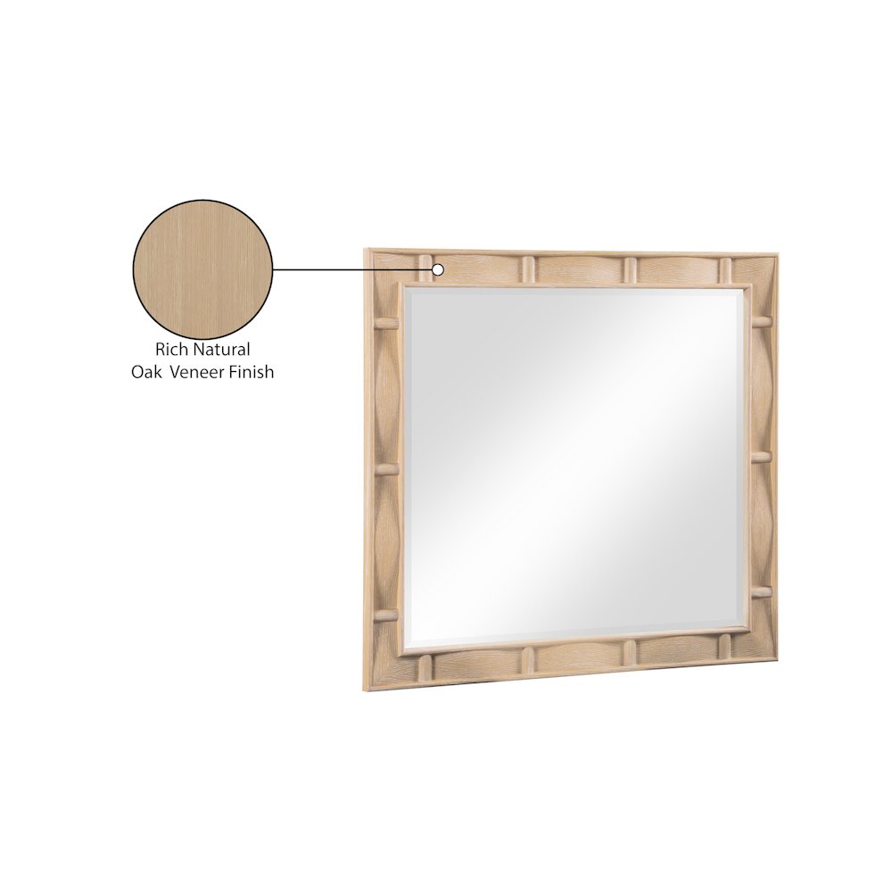 Weave Natural Mirror