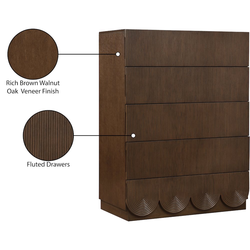Scallop Brown Chest