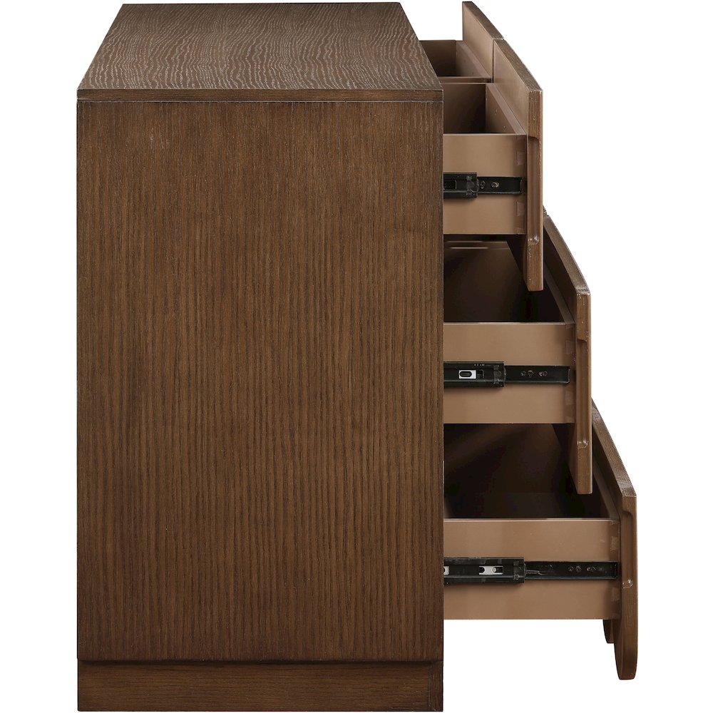Scallop Brown Dresser