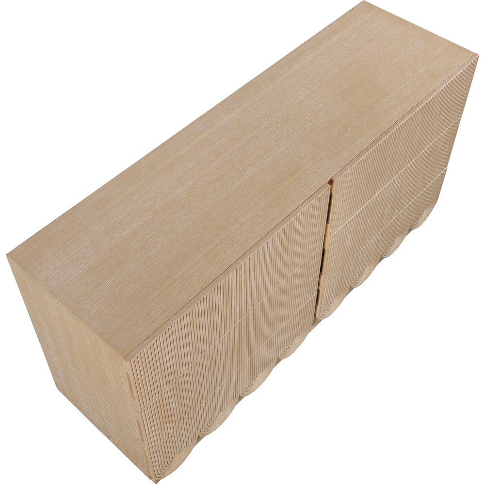 Scallop Natural Dresser