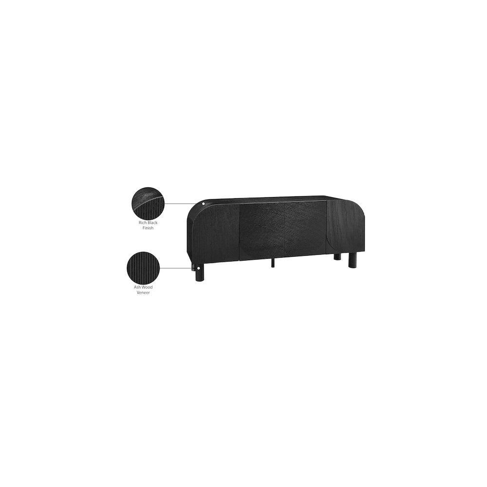 Casablanca Black Sideboard/Buffet