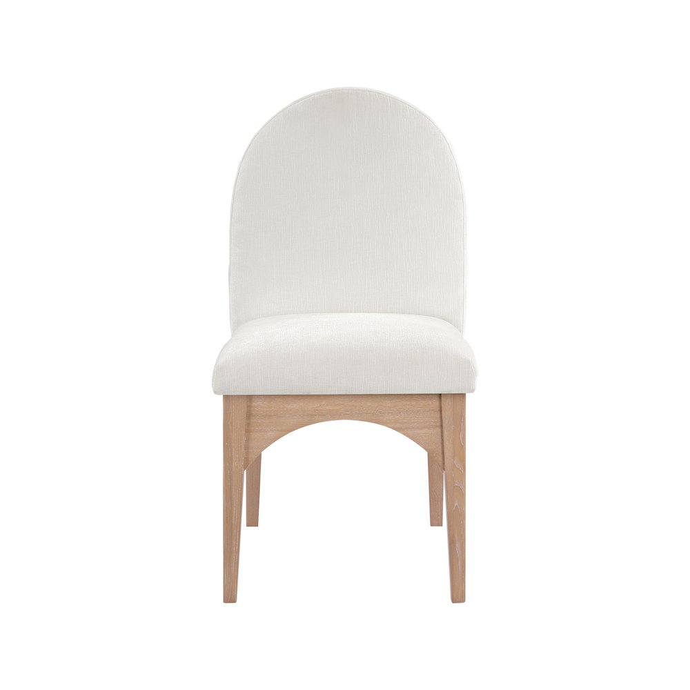 Waldorf Cream Chenille Fabric Dining Chair