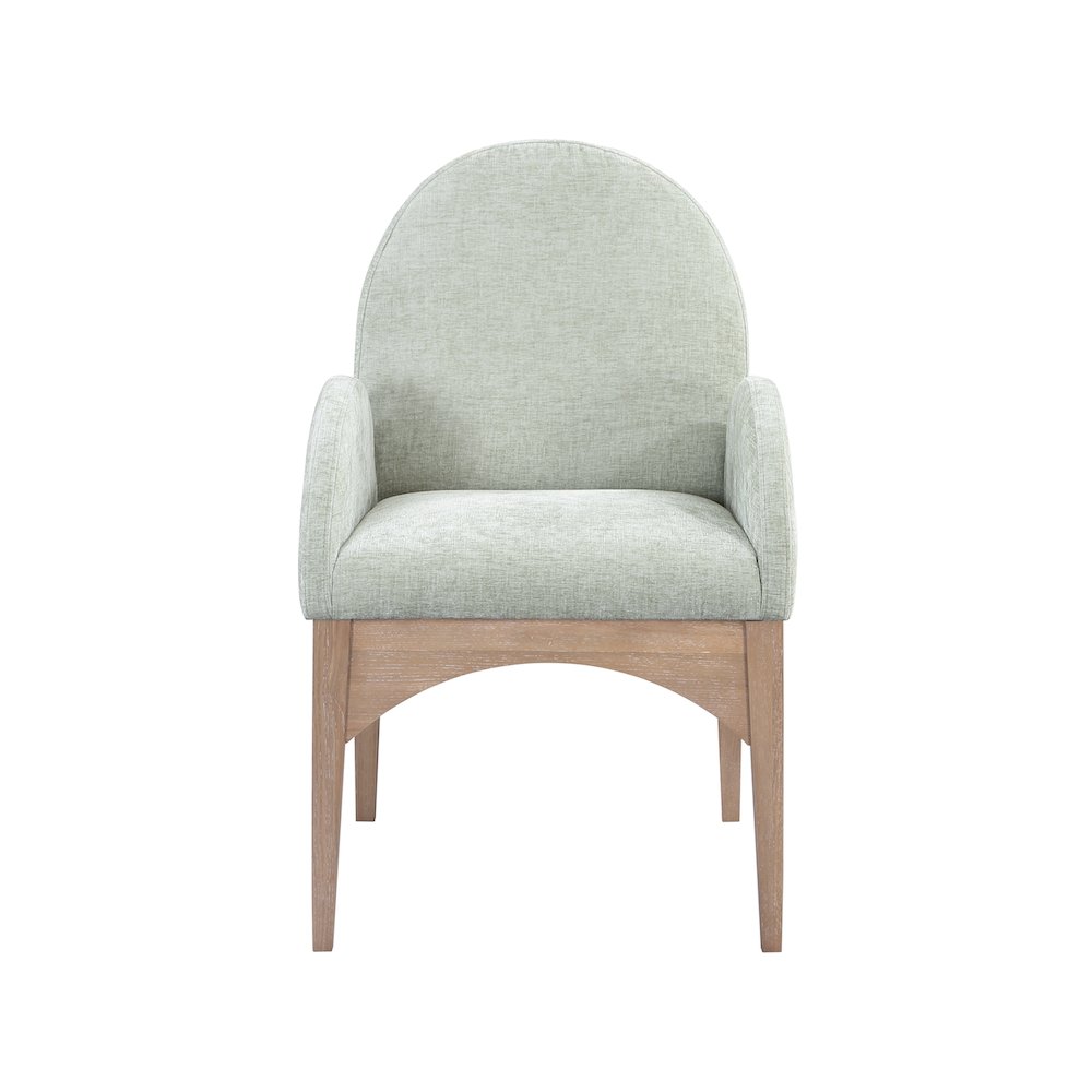 Waldorf Mint Chenille Fabric Dining Chair