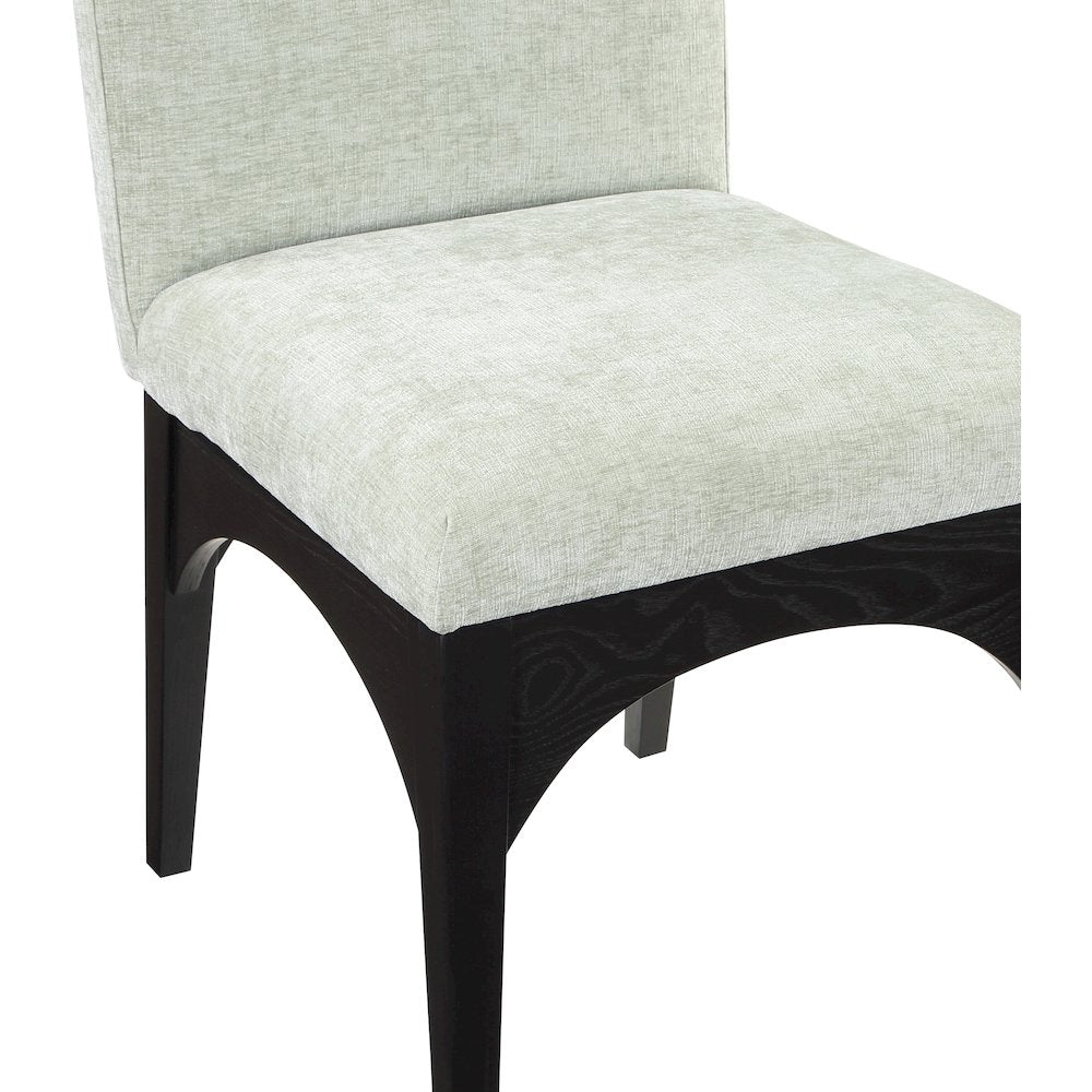 Waldorf Mint Chenille Fabric Dining Chair