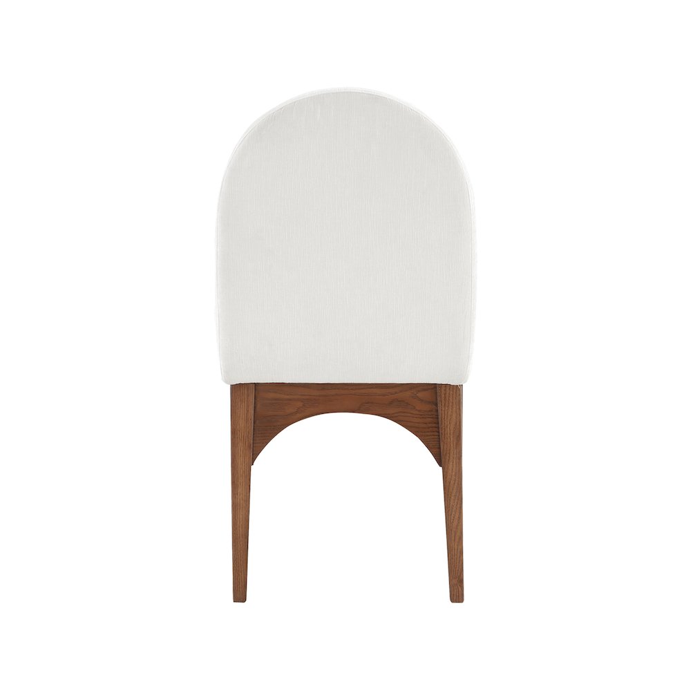 Waldorf Cream Chenille Fabric Dining Chair