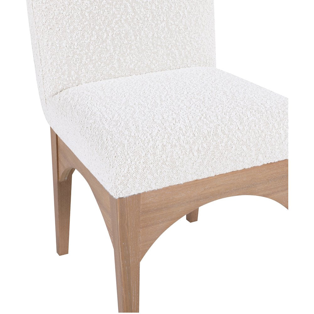 Waldorf Cream Boucle Fabric Dining Chair