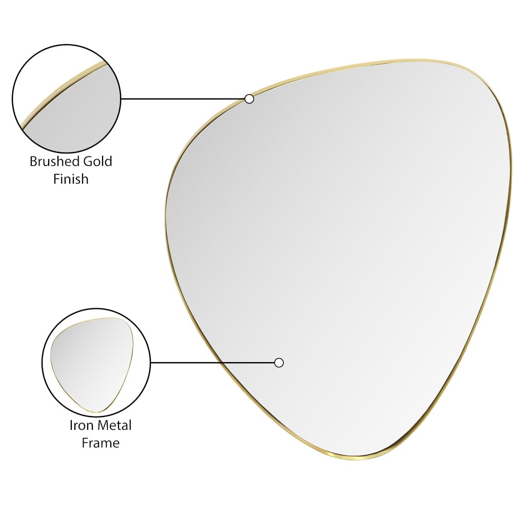 Finch Gold Mirror