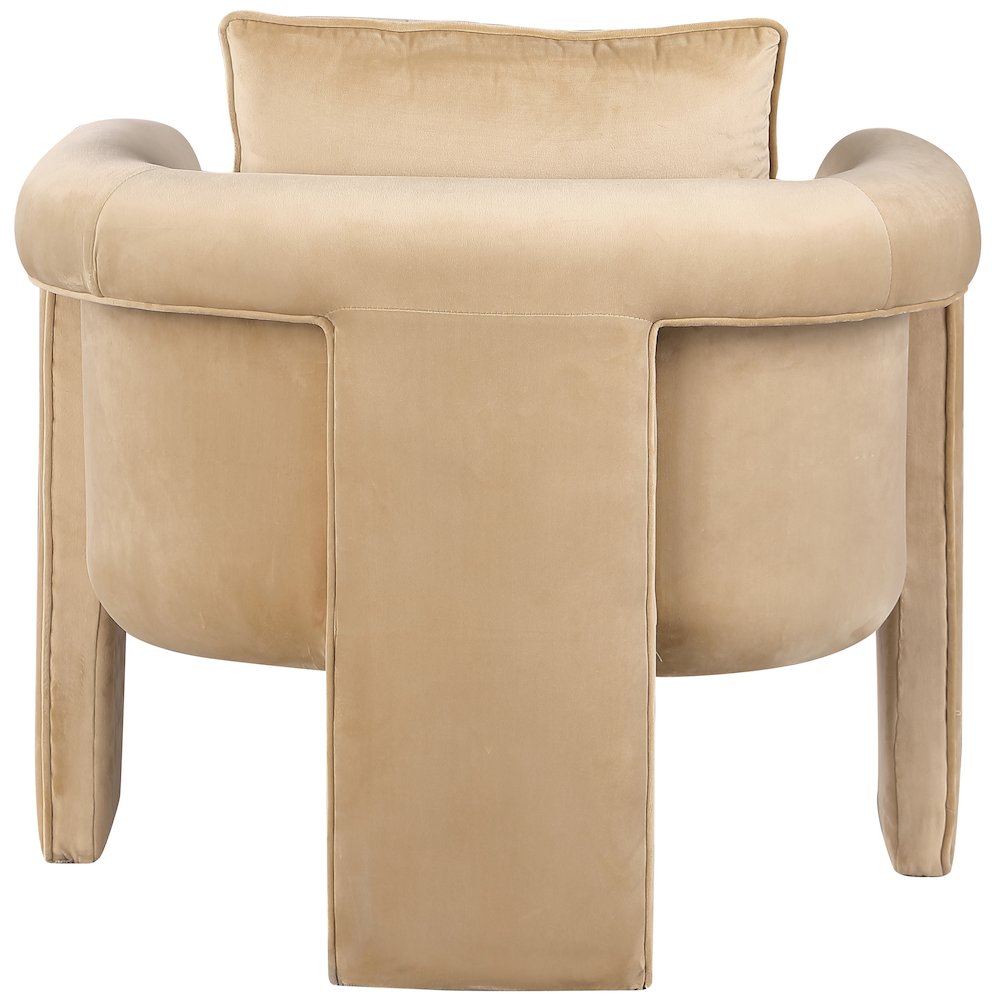 Sloan Camel Velvet Accent Chair