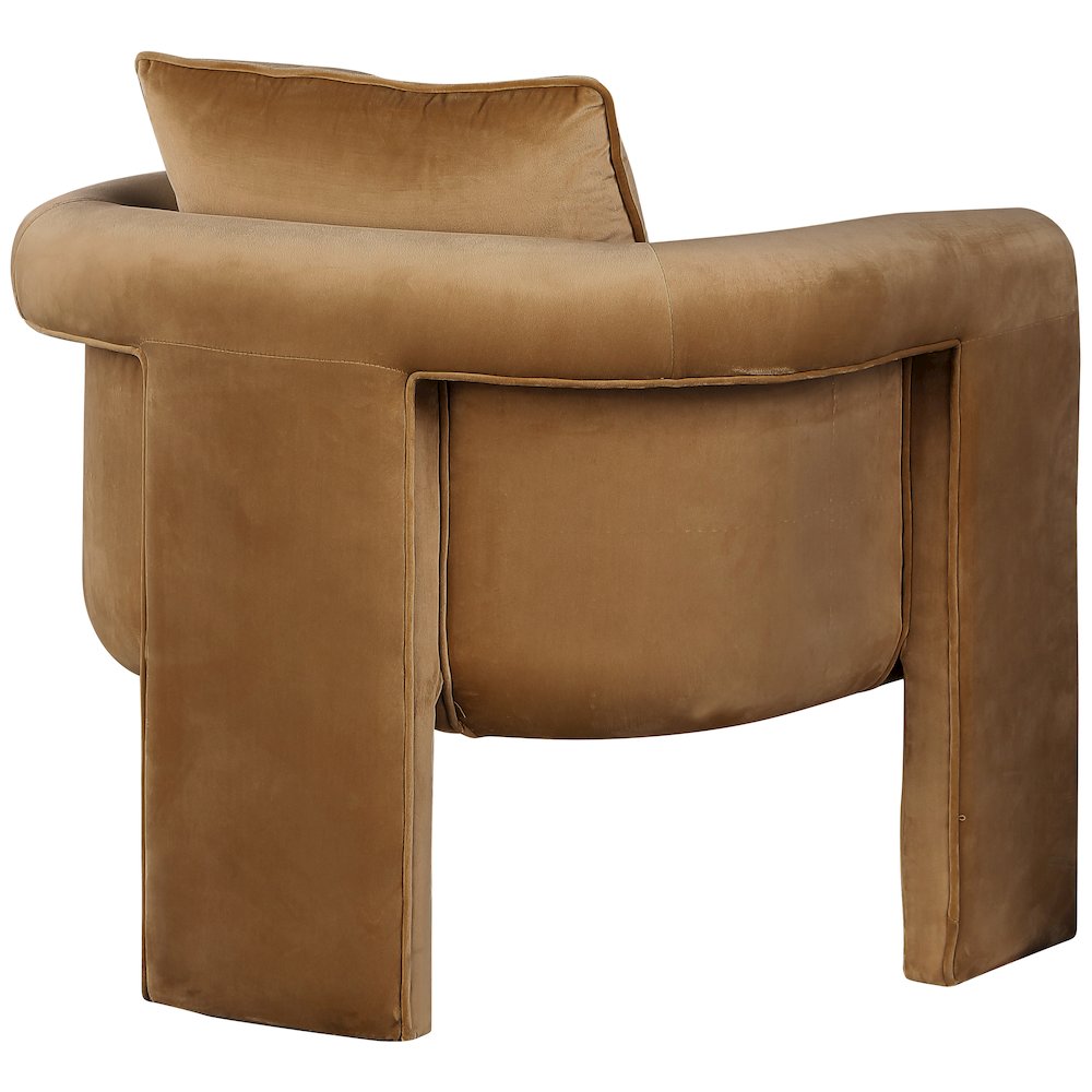 Sloan Saddle Velvet Accent Chair