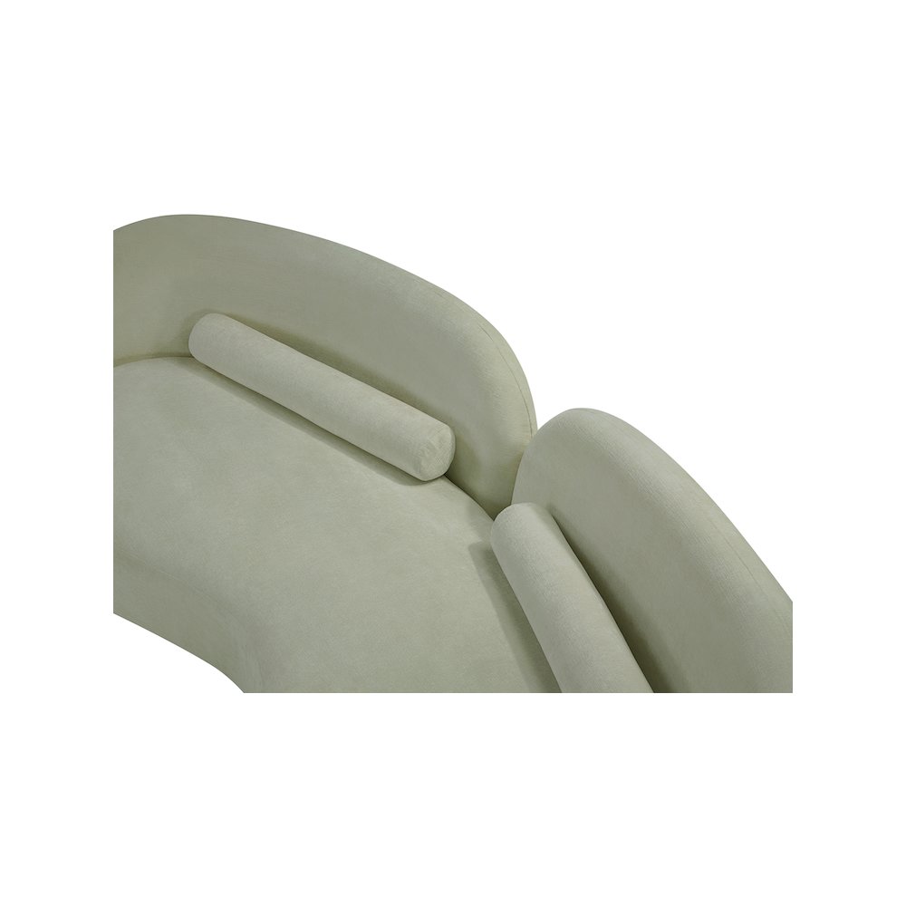 Daphne Mint Chenille Fabric Sofa