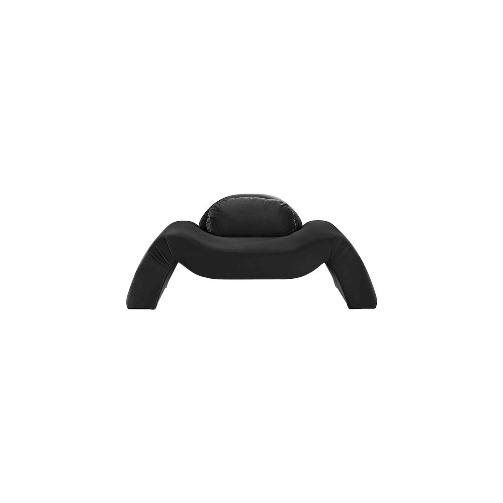 Austin Black Velvet Chair