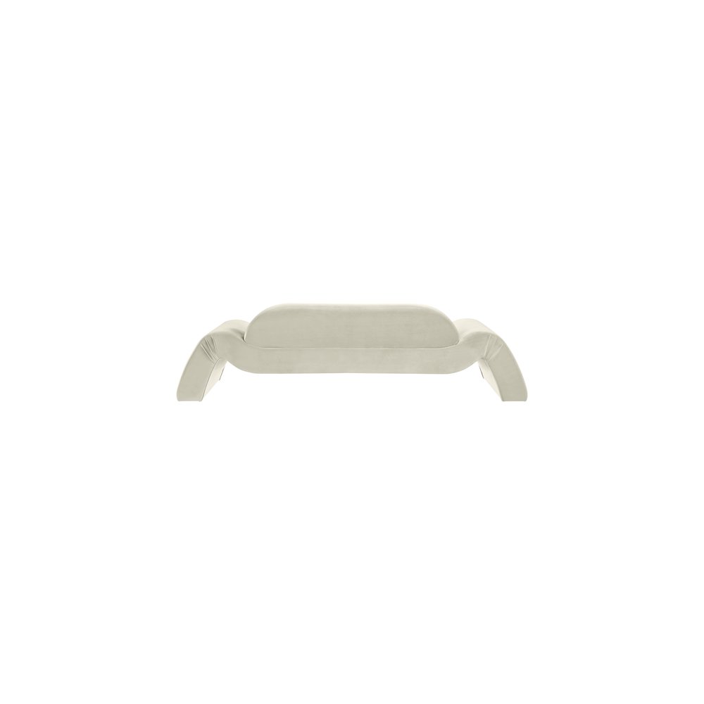 Austin Cream Velvet Sofa