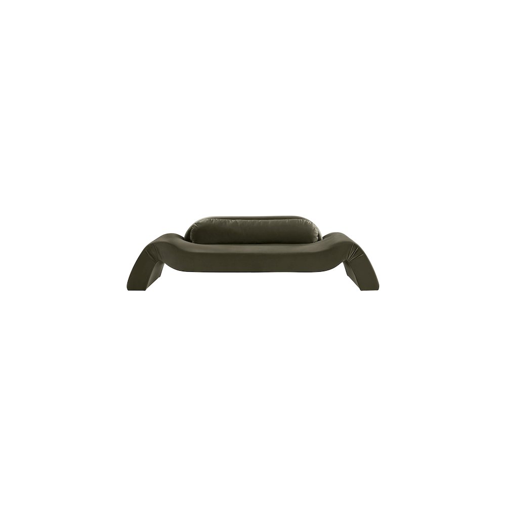 Austin Green Velvet Sofa