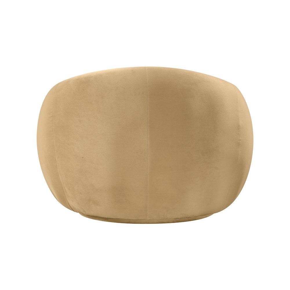 Emery Camel Velvet Chair