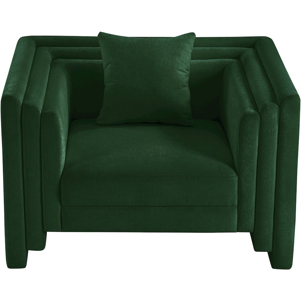 Everett Green Chenille Fabric Chair