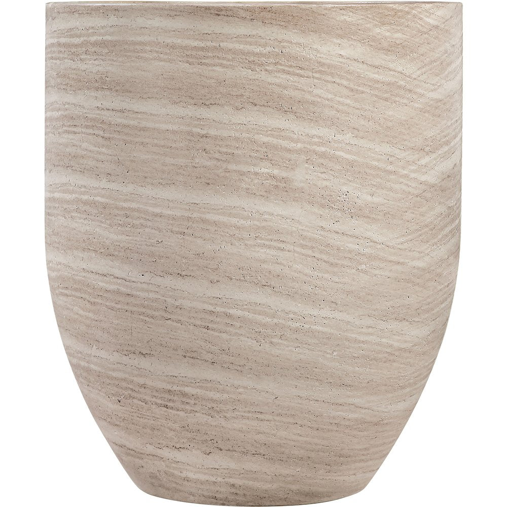 Florique Travertine Indoor / Outdoor Concrete Planter