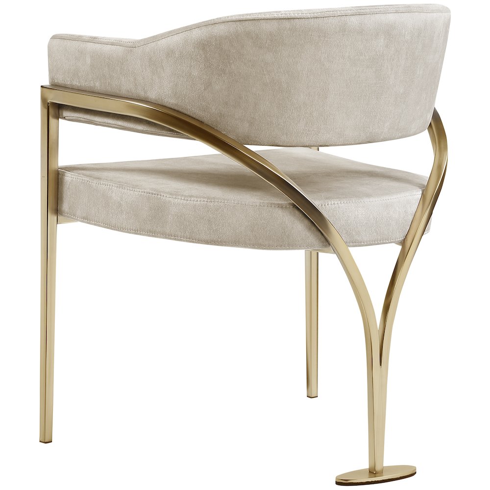 Madelyn Stone Velvet Dining Chair, Set of 2
