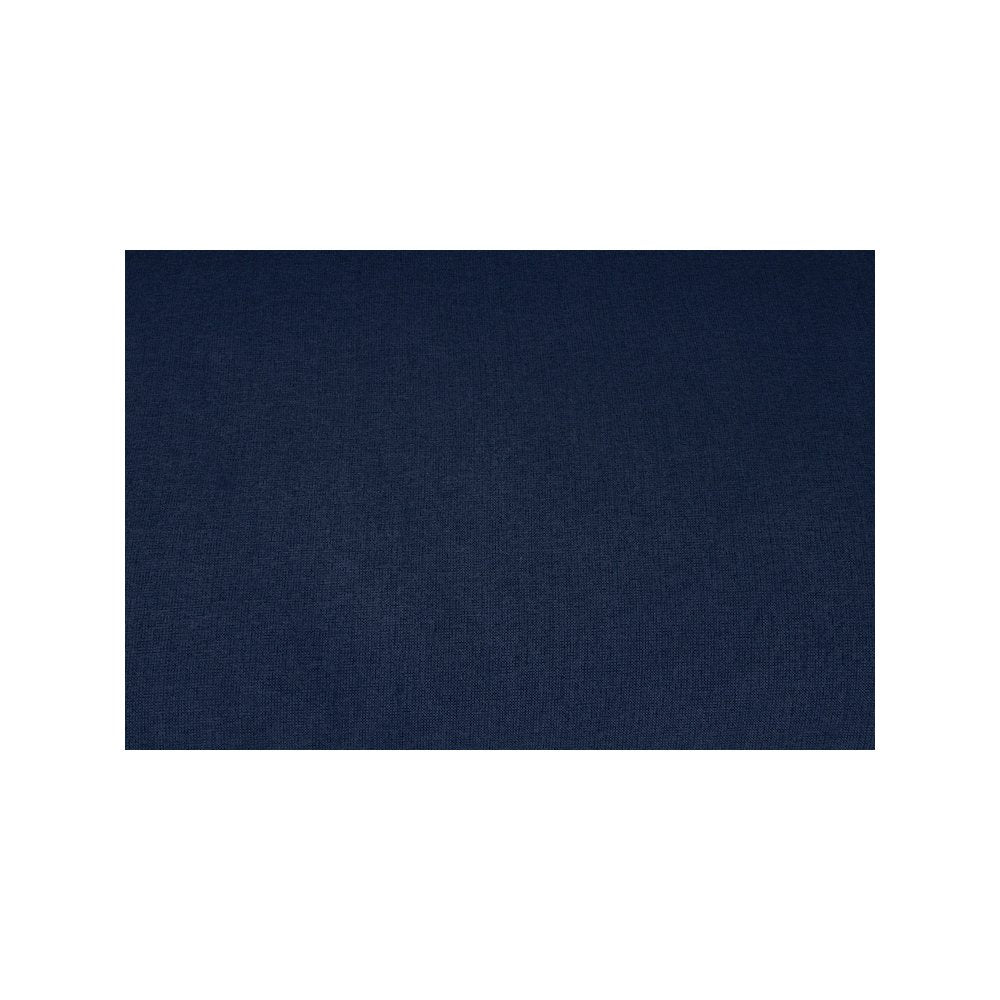Serene Navy Linen Textured Fabric Deluxe Comfort Modular Sectional