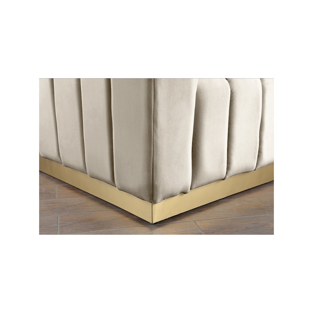 Marlon Cream Velvet Chair