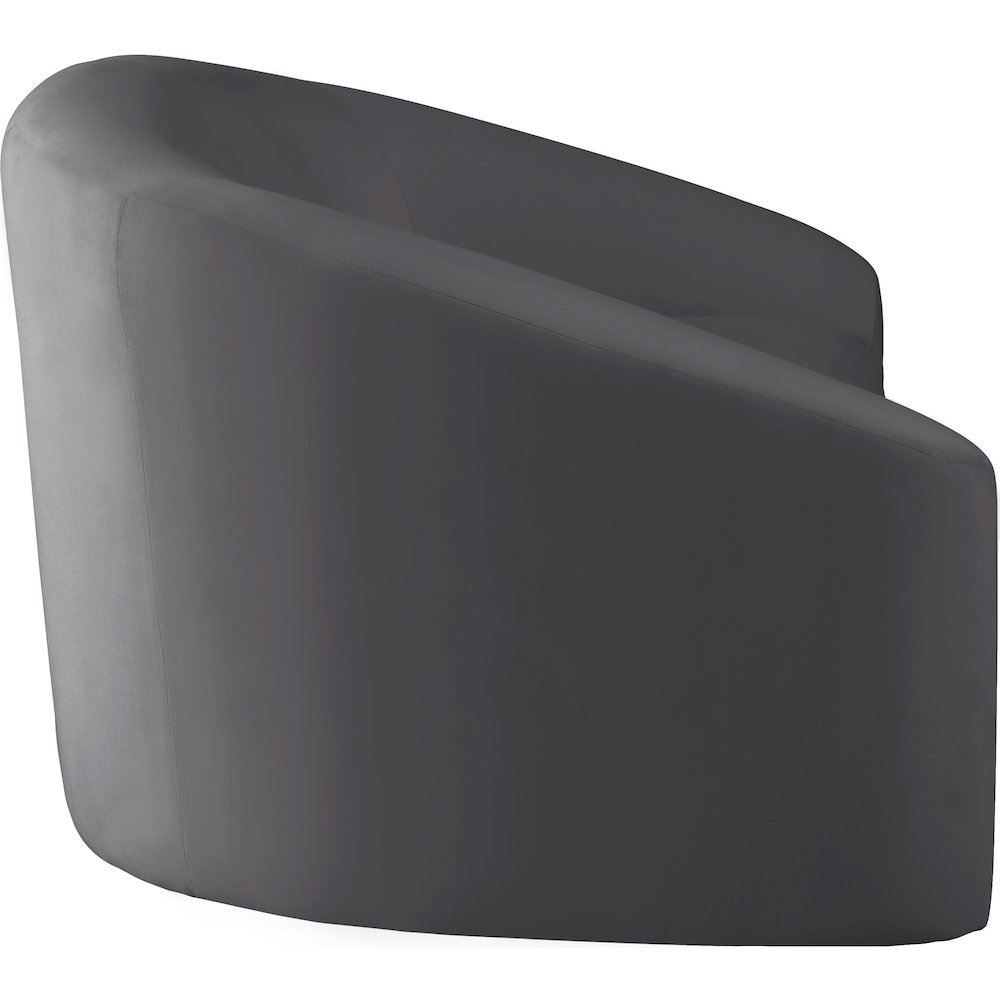 Riley Grey Velvet Sofa
