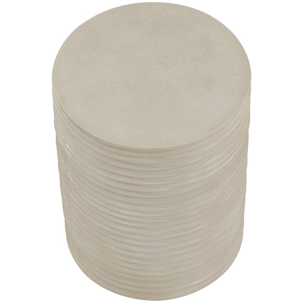 Nobi Beige Concrete Indoor/Outdoor End Table