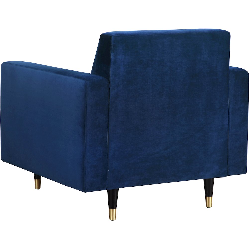 Lola Navy Velvet Chair