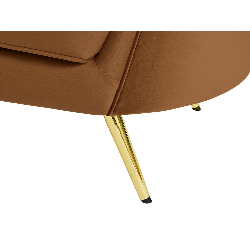 Margo Saddle Velvet Chair
