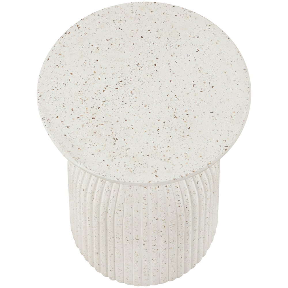 Opani Terrazzo Concrete Indoor/Outdoor End Table