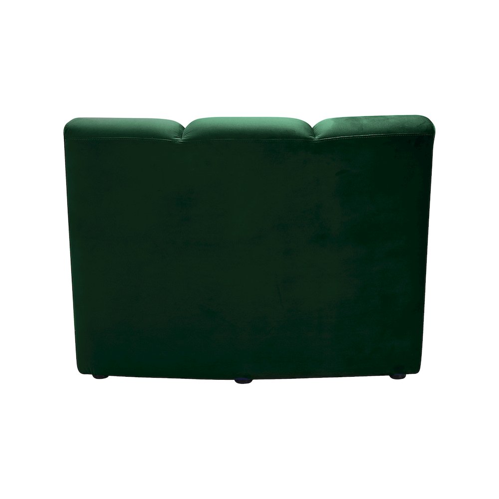 Infinity Green Velvet Modular Chair