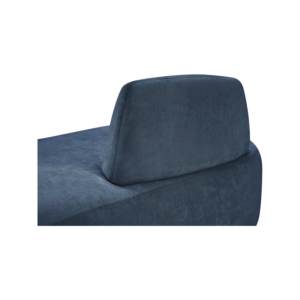 Argyle Light Blue Chenille Fabric Chaise/Loveseat