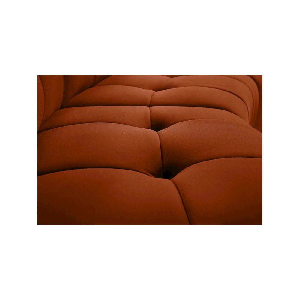 Limitless Cognac Velvet 9pc. Modular Sectional