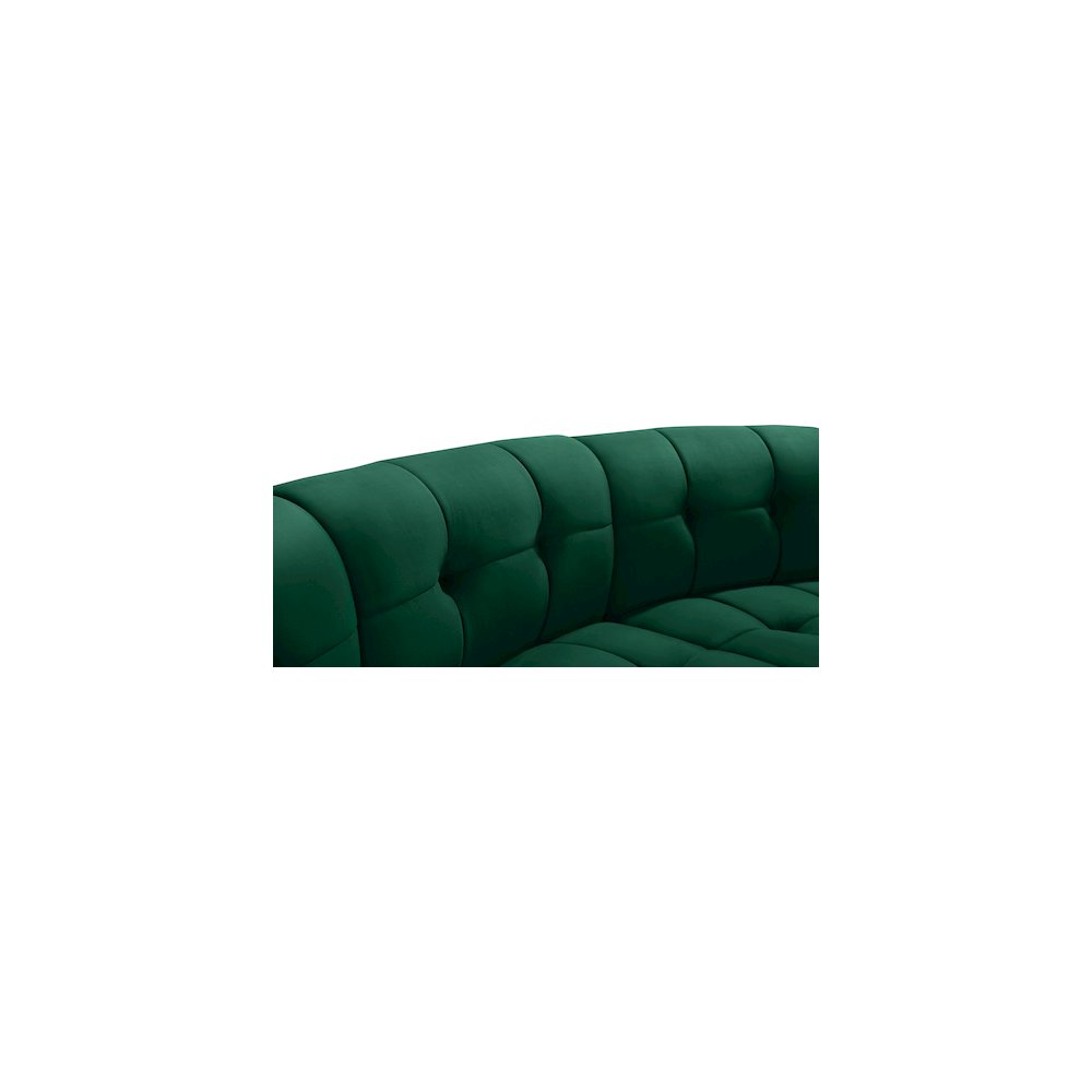 Limitless Green Velvet 12pc. Modular Sectional