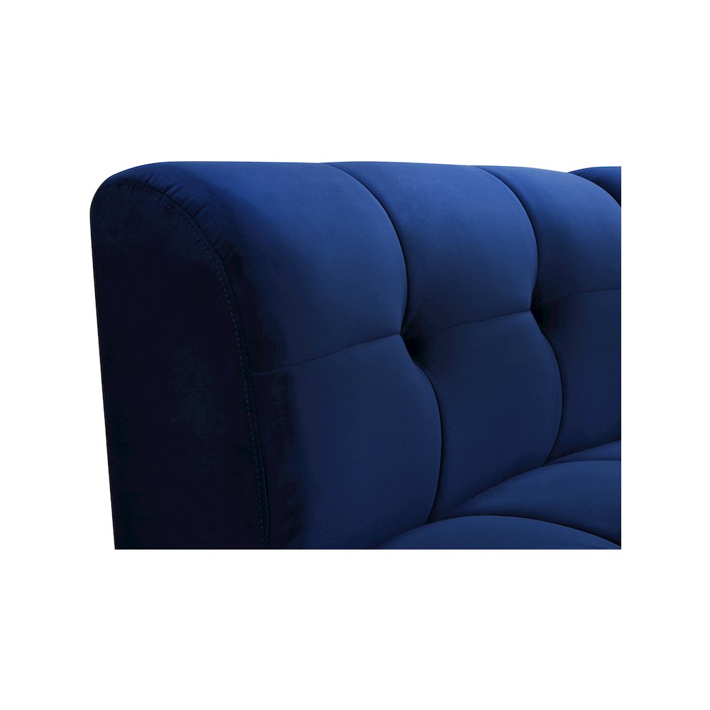 Limitless Navy Velvet Modular Chair
