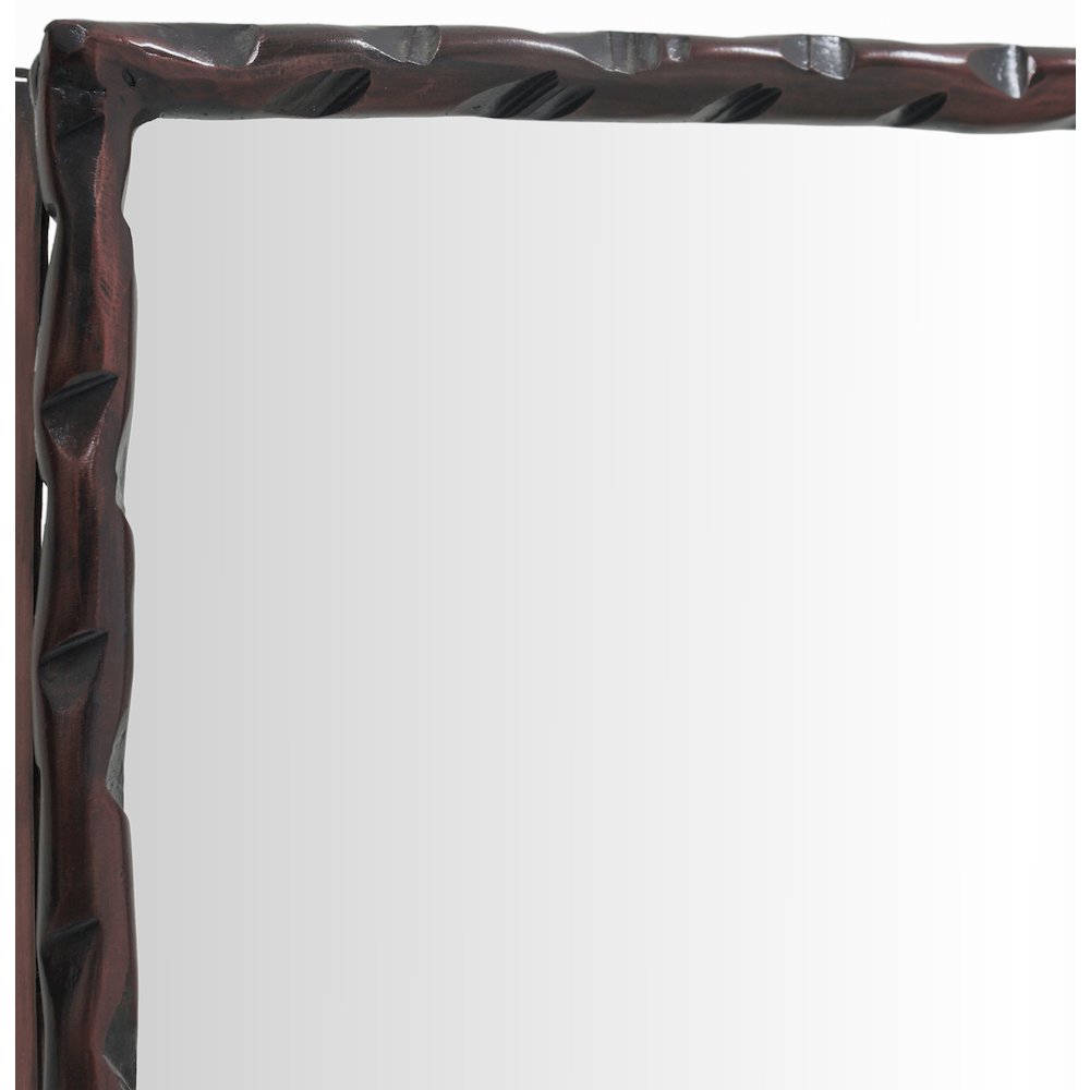 Hammer Brown Iron Mirror
