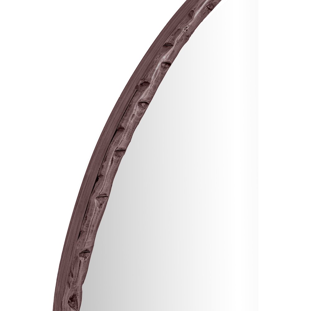 Hammer Brown Iron Mirror