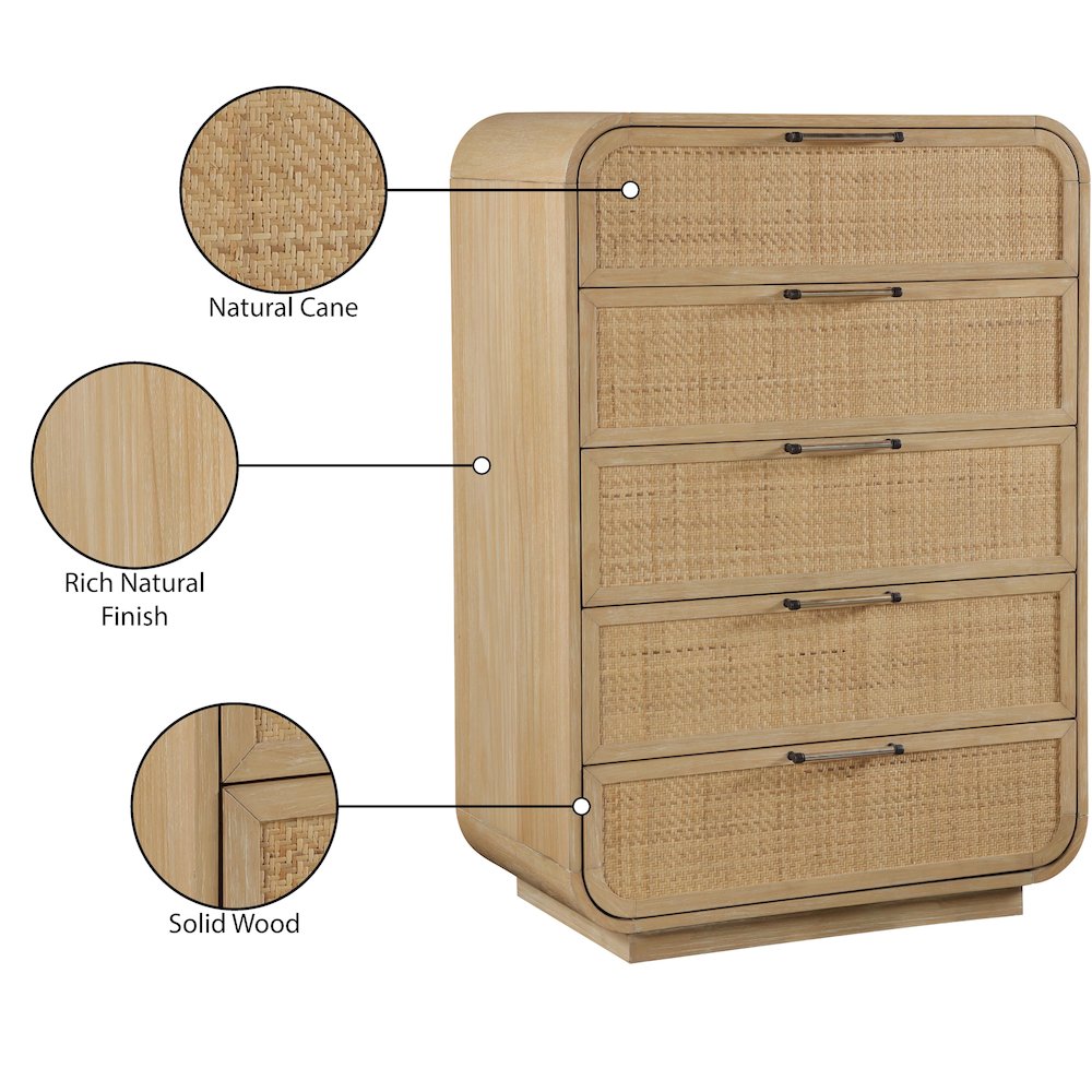 Windsor Natural Rubberwood Chest