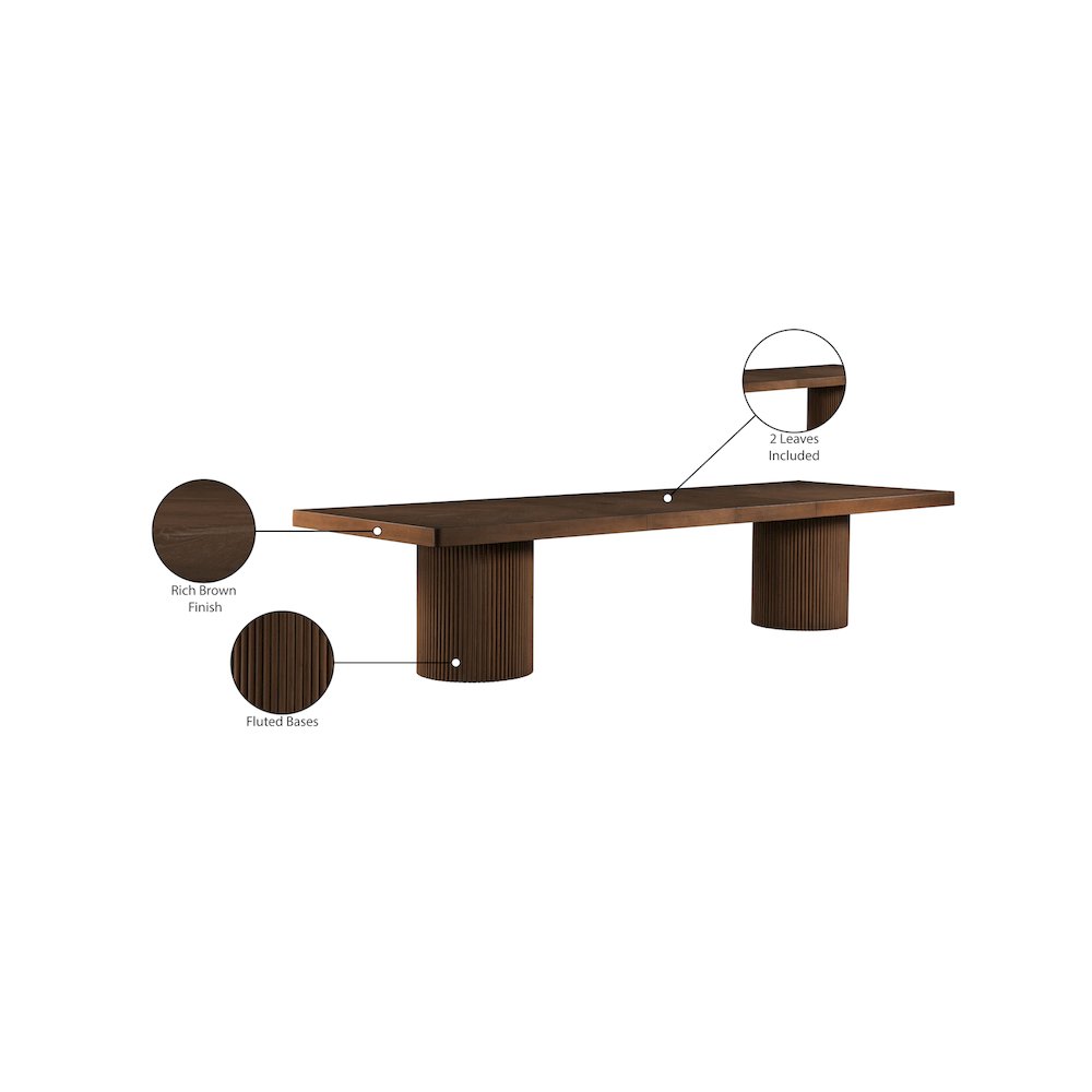 Belinda Brown Dining Table