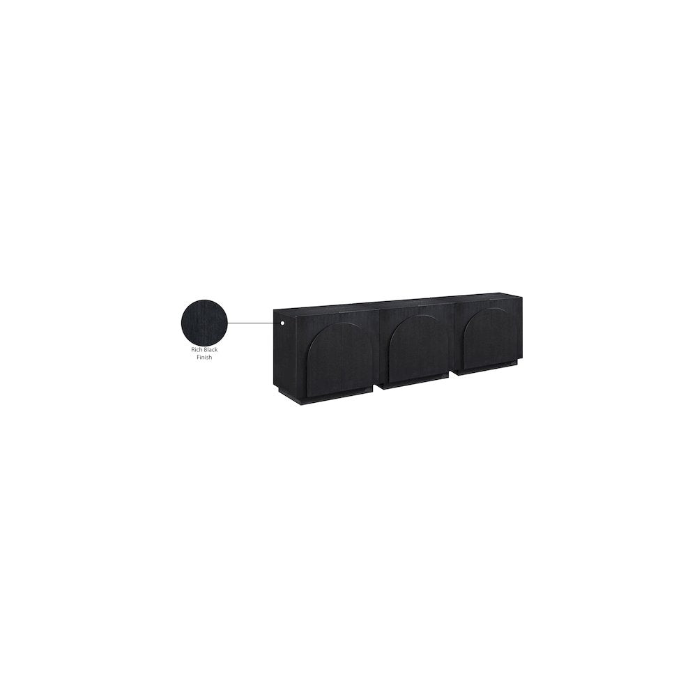 Navona Black Sideboard/Buffet