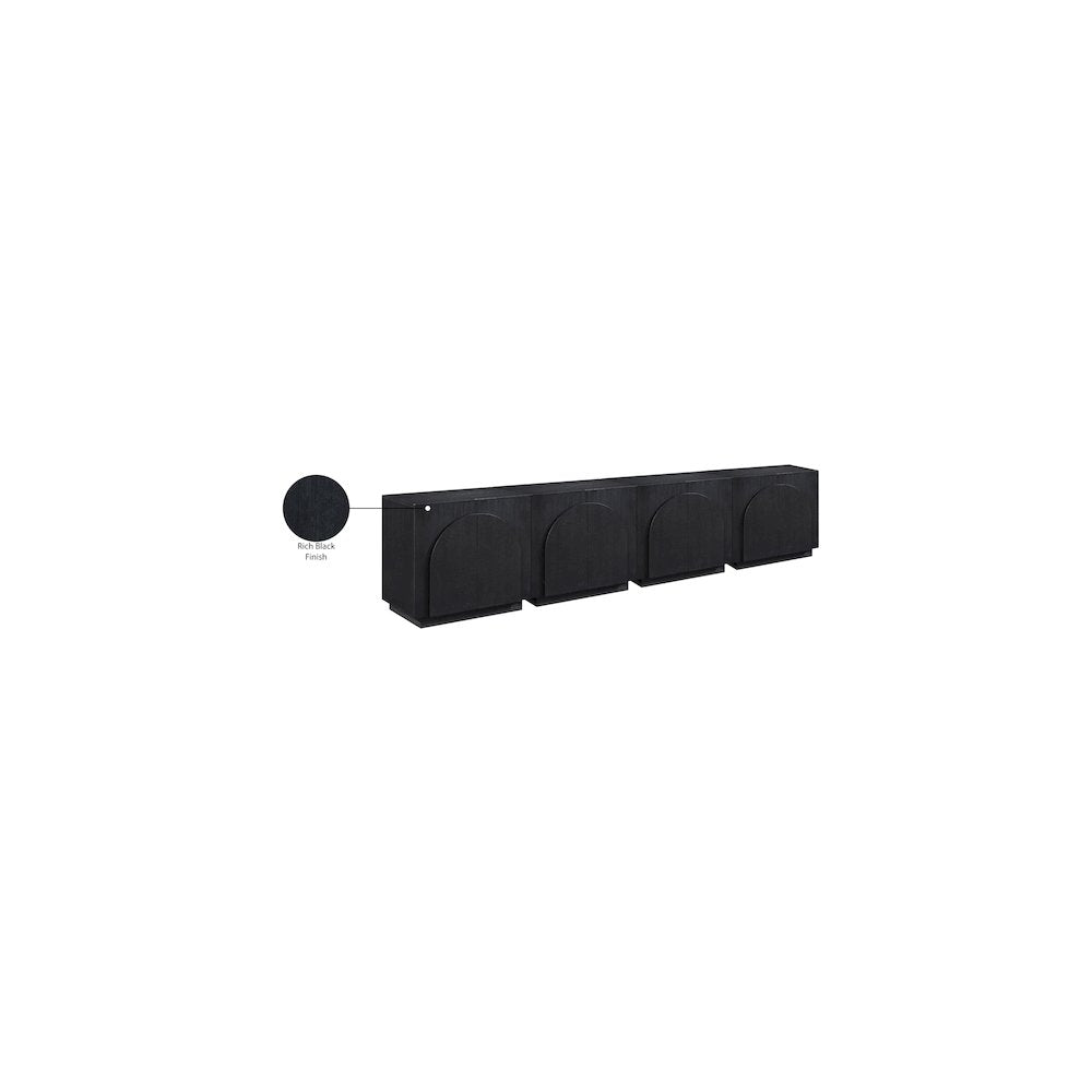 Navona Black Sideboard/Buffet