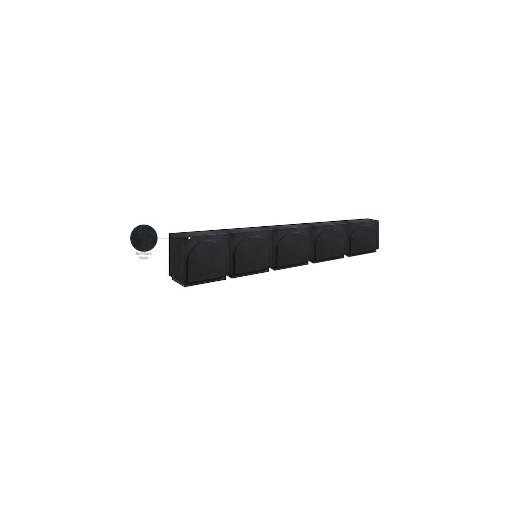 Navona Black Sideboard/Buffet