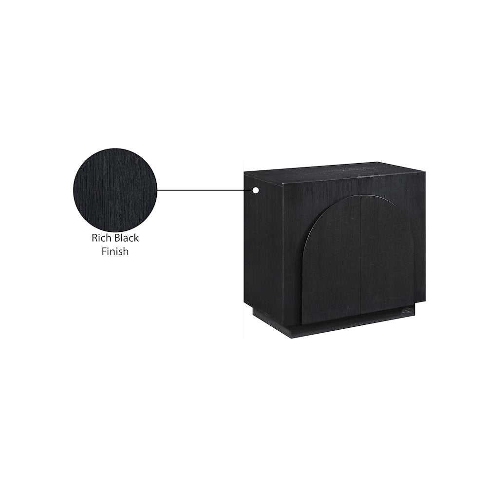 Navona Black Sideboard/Buffet
