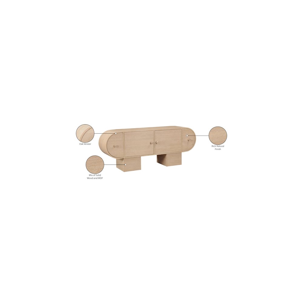 Harlow Natural Sideboard/Buffet