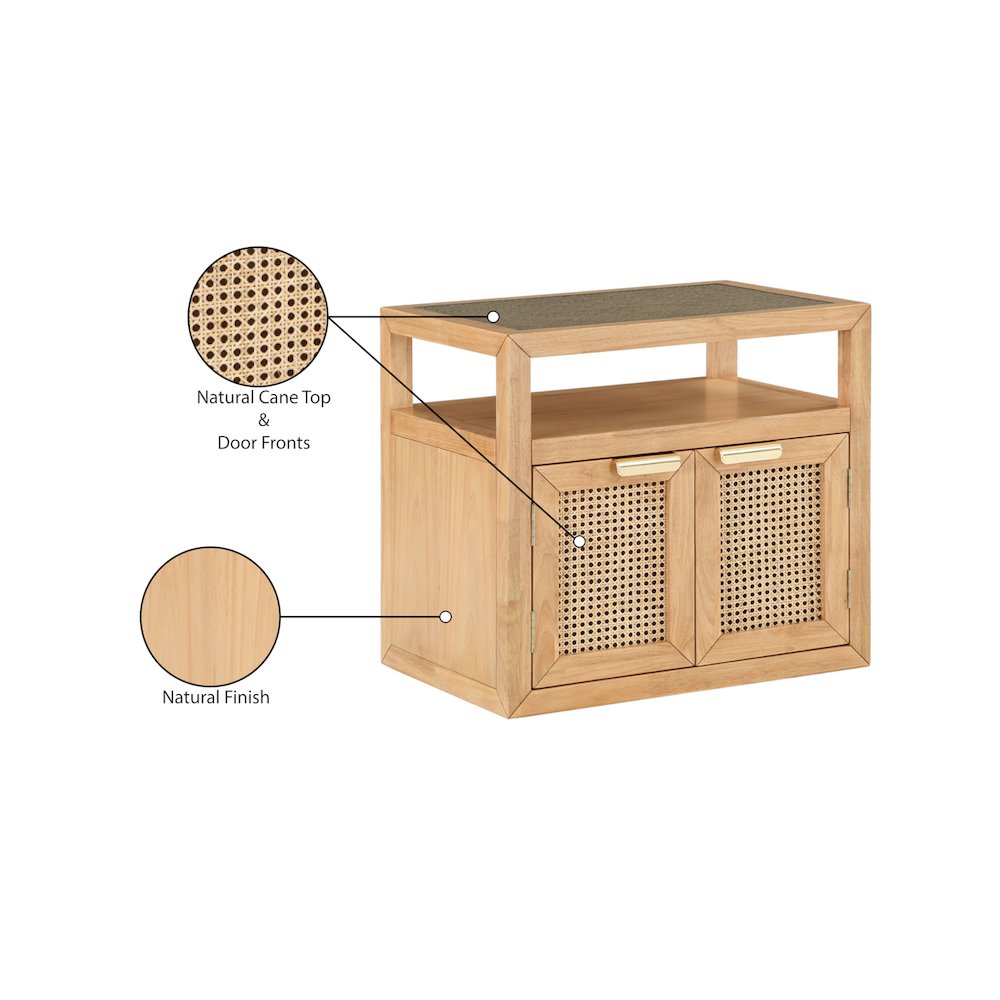 Cole Natural Night Stand