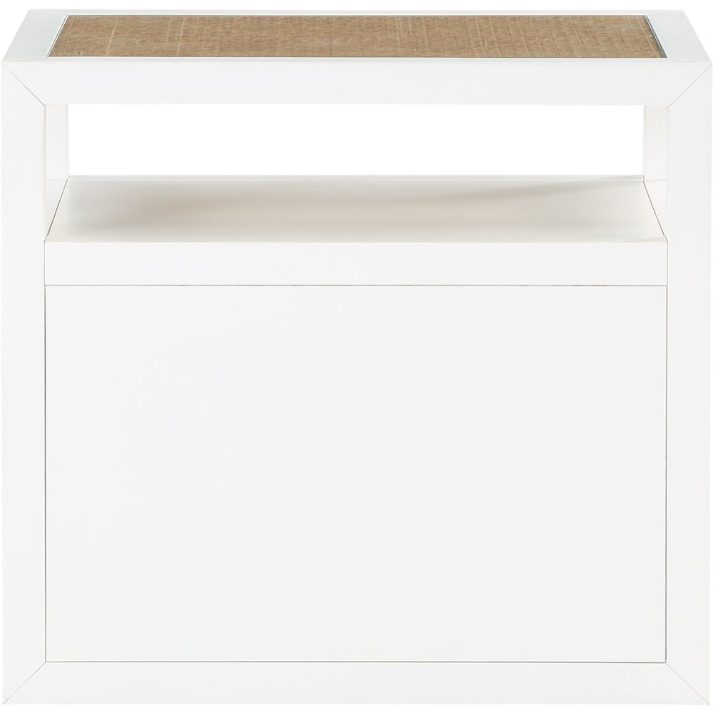 Cole White Night Stand